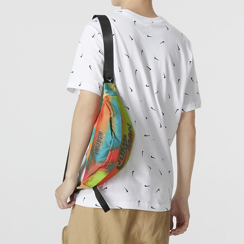 New Jordan Polyester Shoulder Bag, Crossbody Bag, Sling Bag, Fanny Pack Regular Unisex Multicolor JD2233001GS-002