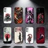 Japanisches Bushido Samurai Handyhülle Für Samsung S25,S24,S21,S22,S23,S30,Ultra,S20,Plus,Fe,Note,5G Schwarze Hülle