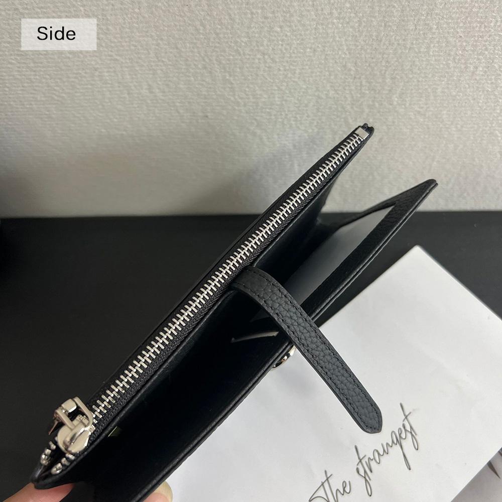 Long Women Wallets Two-tone Genuine Leather Wallet Clutch Bag First Layer of Cowhide Purse Zipper Hasp Bifold Billfold Purse