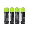 5th Gen USB Fast Charger with Smart Set for 1.5V Rechargeable Lithium Batteries (2-Pack)