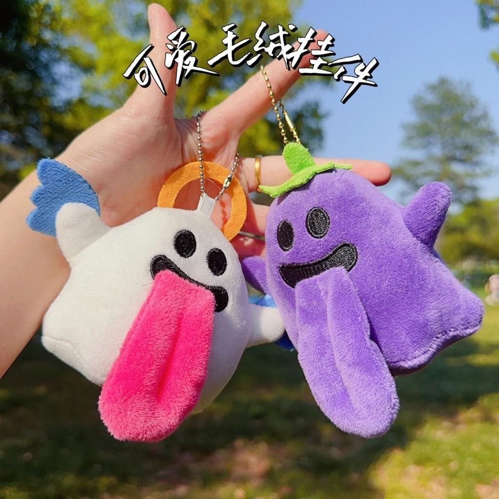 Halloween Funny Clown Doll School Bag Pendant Decorated with Ghost Ugly Cute Ghost Doll Gift