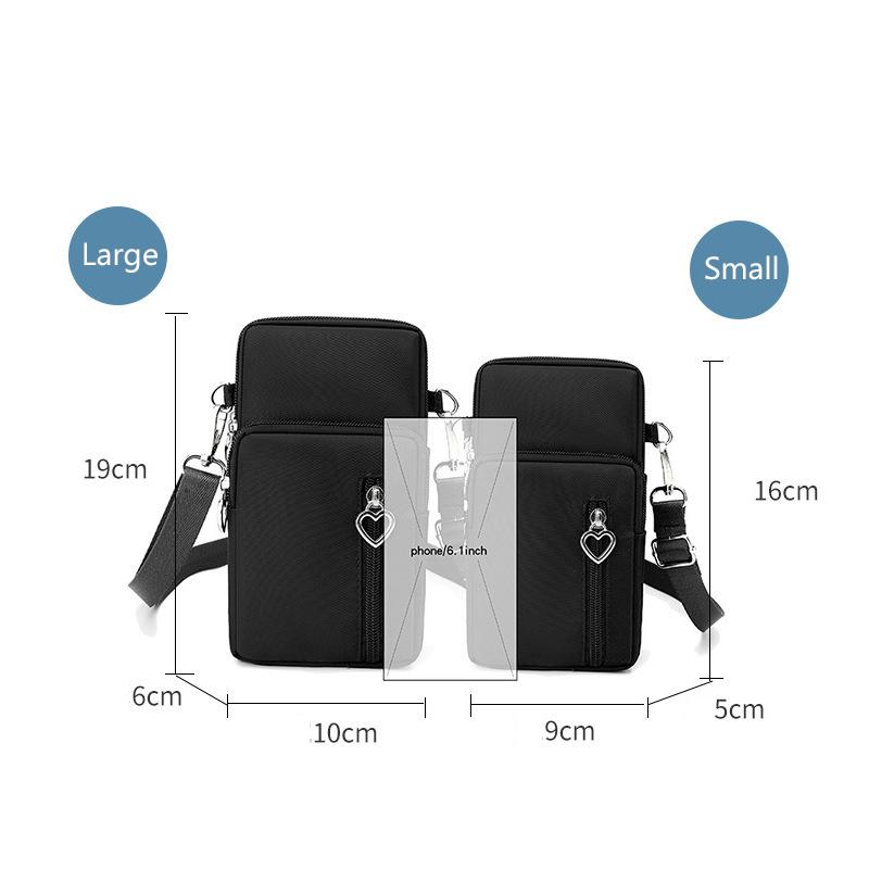Mobile Phone Bag Women's Shoulder Bag Hanging Neck Coin Purse Vertical Ladies Handbag All-match Mini Small Crossbody Bag