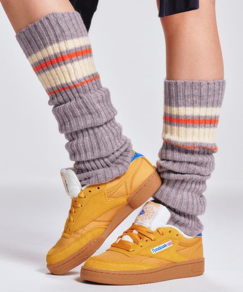 [Reebok] Club C 85 Nylon - Gold RESO5FC1UY2