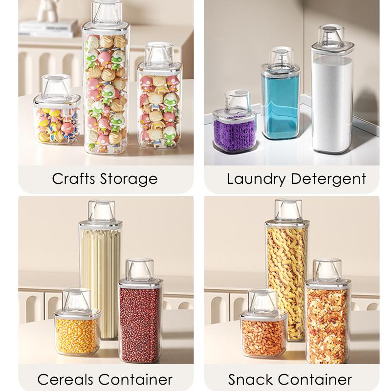 Sealed Jar Food Grade Household Insect Proof Moisture Proof Rice Bucket Flour Dry Goods Storage Grain Miscellaneous Grain Boxes