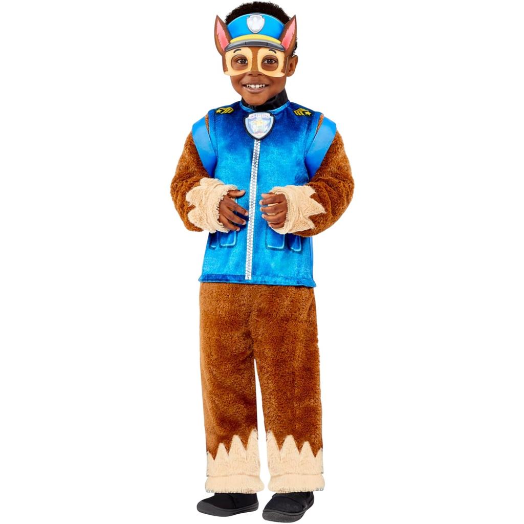 Paw Patrol Childrens/Kids Deluxe Chase Costume