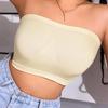 Strapless One-Shoulder Bandeau Wrap Chest Binder Bra for Women – Shockproof, Plus Size, Small Vest Lingerie