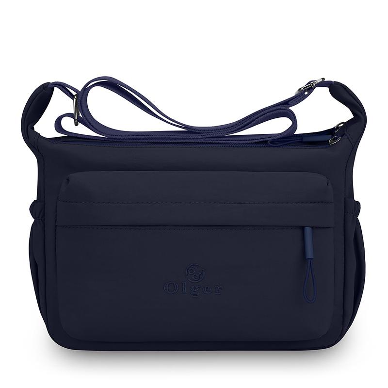 Damska torba crossbody Duża pojemność Nylonowa wodoodporna torba Wielokomorowa torba na ramię