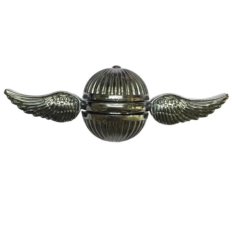 Golden Snitch Cupid Fidget Spinner Antistress Hand Rotation Fidget Toy Hand Spinner Angel Wings Metal Playthings Designed For Children Present