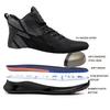 Men's Work Shoes Steel Toe Anti-puncture Safety Shoes Man Comfortable Lightweight Fashion Men's Safety Shoes Men's Work Boots