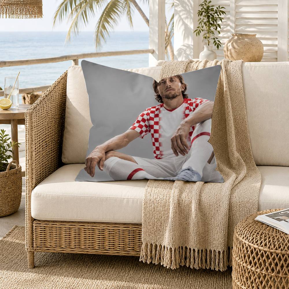 Luka Modric Pillow Case for Sofa Living Room Home office Decor Protective Cover