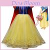 Enchanting Girls Snow White Princess Costume With Layered Elegance And Comfort
