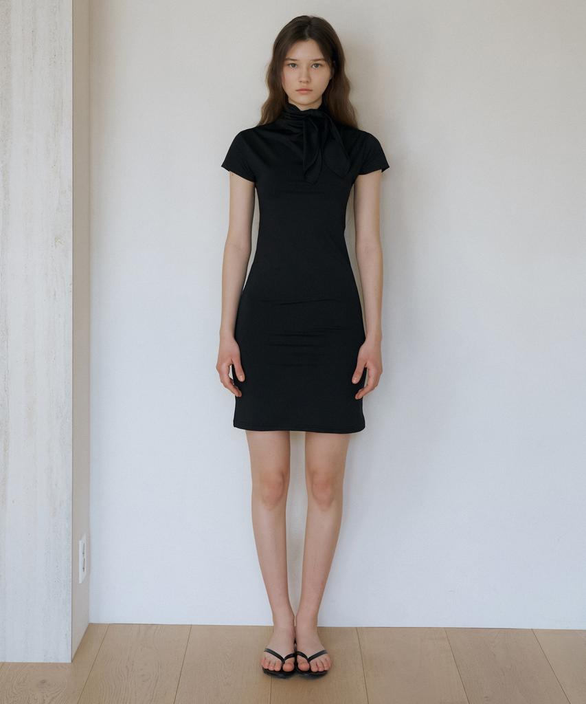 Riorg Wa Tie Half Neck Mini Ops Black