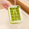 15 Grid Plastic Ice Mould for Summer Drinks Reusable Fast Freeze Ice Mold with Lid, Perfect for Cocktails Beverage Cooling Party