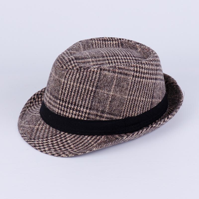 Autumn and Winter Models Are Available for Men and Women, British Retro Hats, Fashionable Gentleman Hats, Jazz Hats, Trendy Woolen Top Hats.