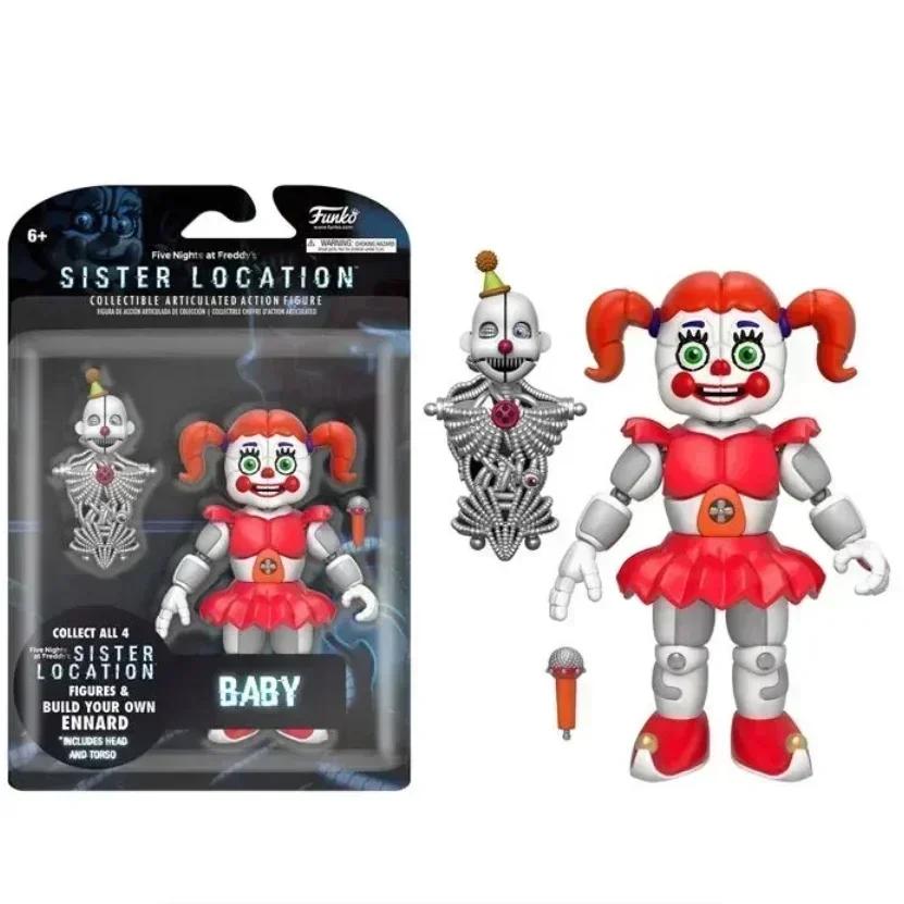 Neu 1 Stück/Set Five Nights at Freddy's Charakter Niedliche Boxed PVC Actionfigur Modell Spielzeug für Kinder Geschenk