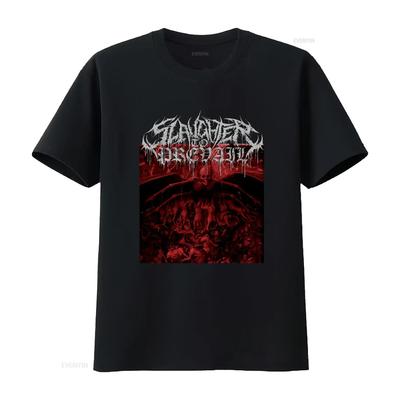 Slaughter To Prevail Heavy Metal Band Inspired T Shirt Kostolom Skeleton for Rock Fans Vintage Washed Designer Clothes Stylish