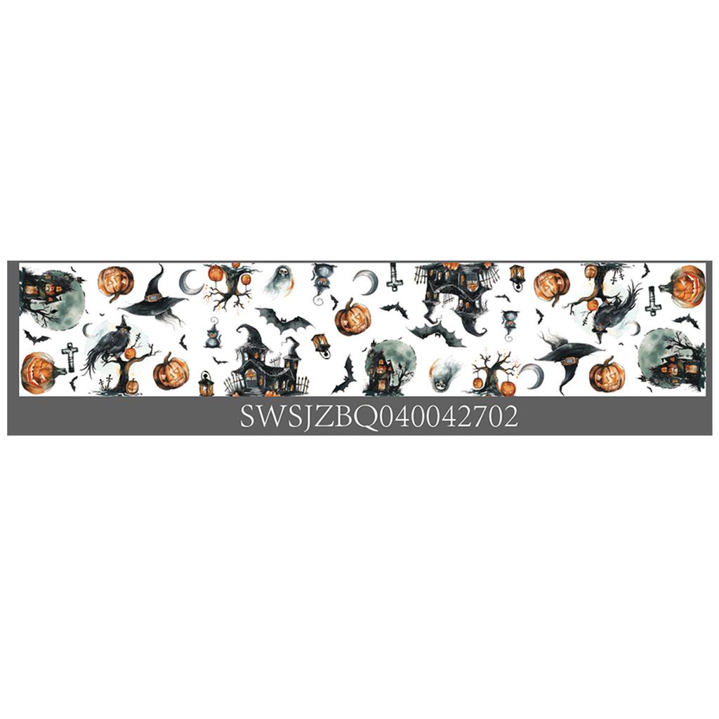 Halloween Table Mat Tablecloth Ghost Festival Horror Party Tabletop Decoration Table Flag