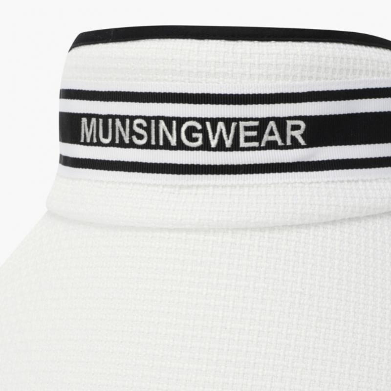 MunSingwear Women S Block Wide viSor White Mr122lcp22