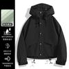 Womens Short Outdoor 3-in-1 Waterproof Windproof Jacket With Fleece Liner Hiking Camping Travel