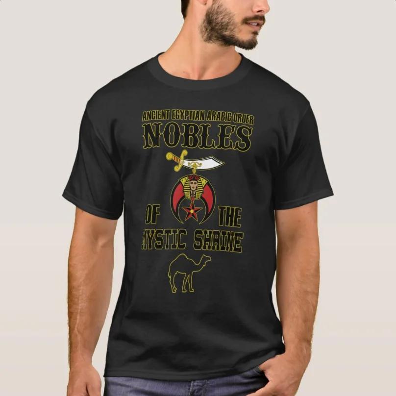 The Mystic Shrine Egyptian 1893 Shriner TShirt 100 Cotton ONeck Summer Short Sleeve Casual Mens Tshirt Size S3XL S