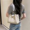 Large Capacity, Bag, Women's Bag, Woven, Swivel Lock Design, Shoulder Bag, Armpit Bag, Casual Bag