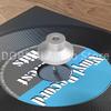 1Pcs 45 RPM Turntable Adapter Aluminum Disc Stabilizer 7 Inch EP Record Turntable Phonograph LP Vinyl Record Player Weight Clamp