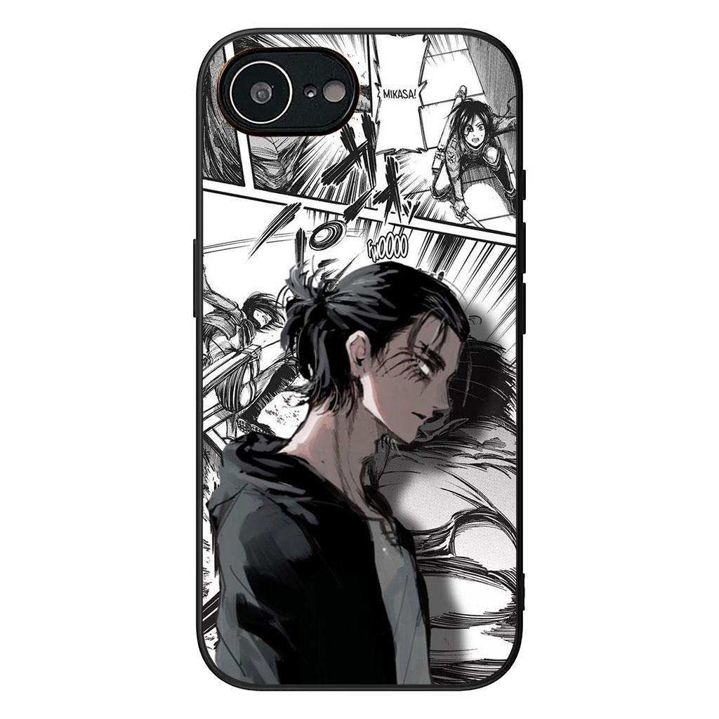 Attack Jaeger on titan Eren Anime Levi Case for Samsung Galaxy A36 A17 A26 A07 A35 A54 A53 A13 A33 A34 S8 S9 S20 S21 FE S10 Plus