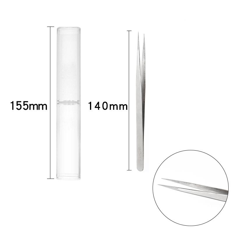 Multiple Styles Stainless Steel Tweezers Straight Curved Tweezers For Jewelry Making Jewelry Tools Jewelry Sewing Accessories