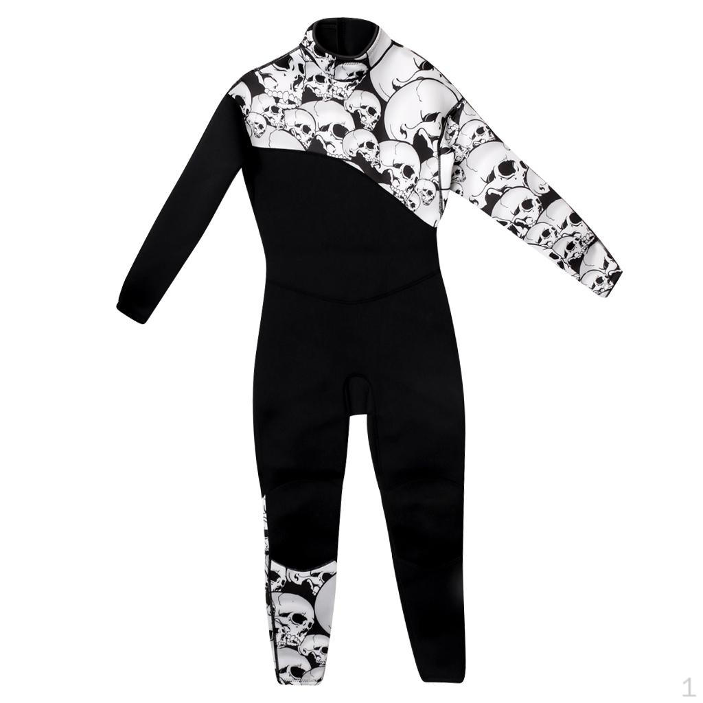 s Wetsuit - Stretch 3mm Neoprene Thick & Warm Long Sleeve for , Snorkeling, Diving, XXL