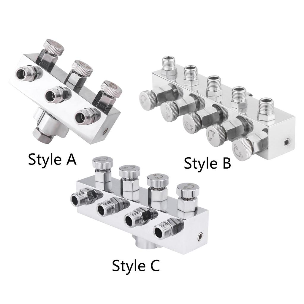 Airbrush Adaptor Professional Air Brush Painting Fitting Repair Tool Adjustment Splitter Airbrush Hose Portable Accessories