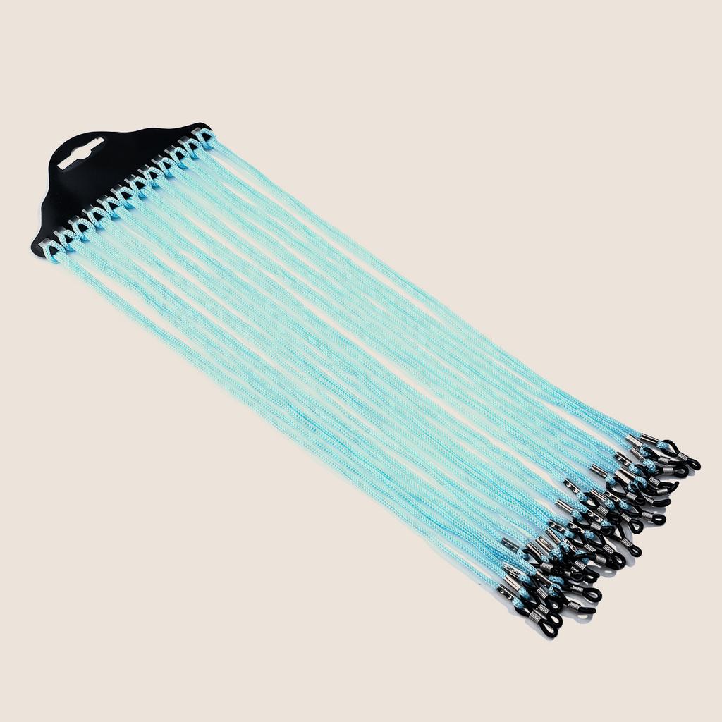 12Pcs/lot Multicolor Black Nylon Glasses String Cord Holder Sunglasses for Eyeglasses Lanyard Neck Rope Strap New