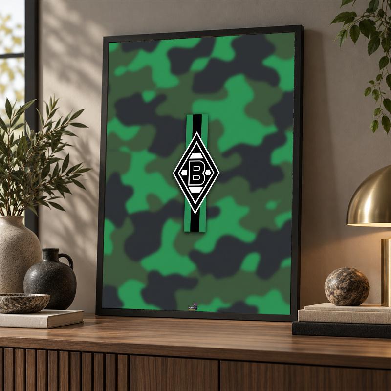 Borussia Mönchengladbach Diamond Painting Kit 5D Full Drill DIY Diamond Mosaic Wall Art Home Decor