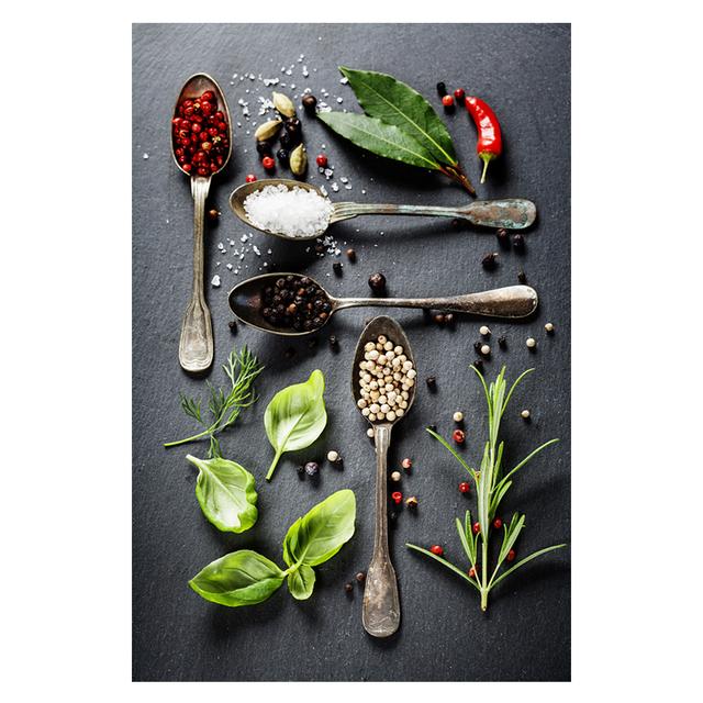 

Кухонные тематические постеры и принты на холсте со смесью ванили и специй 21cm×30cm NoFrame