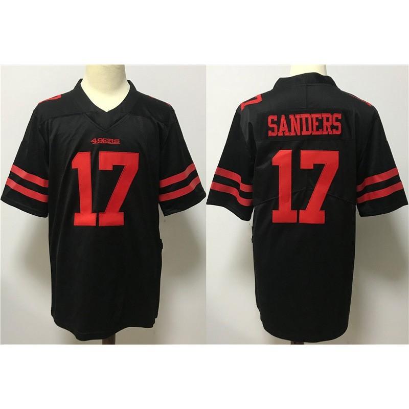Mens San Francisco 49ers NFL Football Jersey Premium Embroidered Team Sport Shirt Fans Game Day Wear