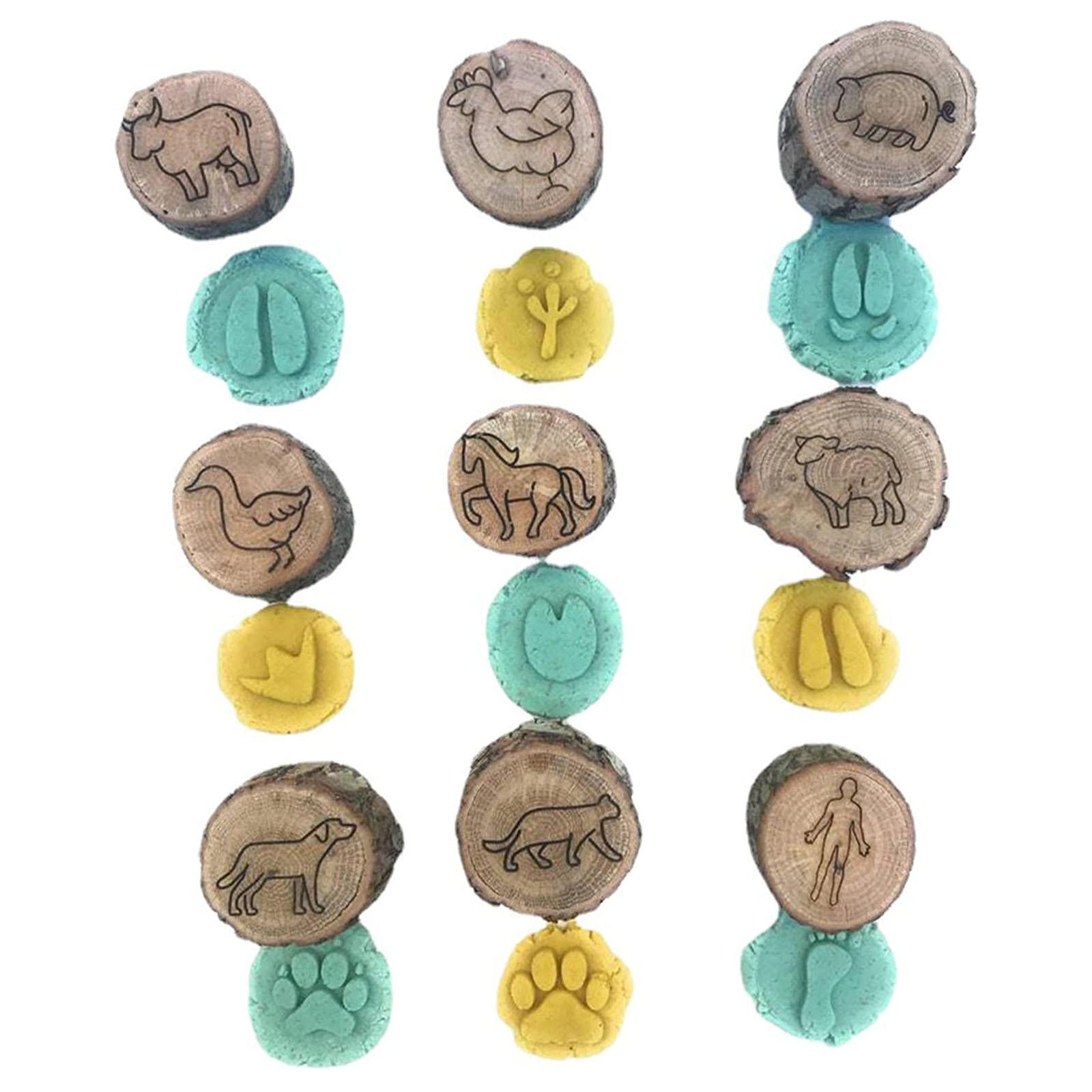 

Следы животных, штампы, деревянные поделки, детские игрушки для раннего образования C