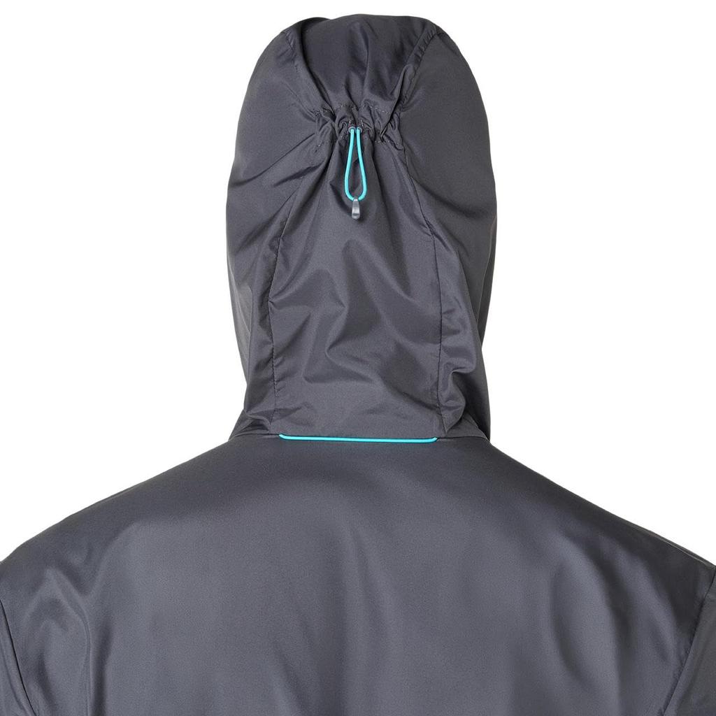 Running Wear SILVER JACKET 2011D235 020 S [ASICS] Men's (CARRIER GREY)
