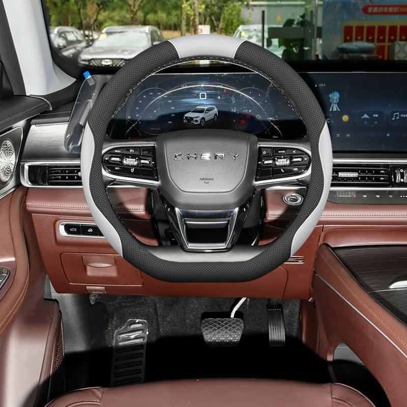 Steering Wheel Cover for Chery Tiggo 8 Plus, 7, 8L, 9, 3X5X, and Omoda 06