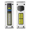 Portable Mini LED Flashlight, Type-C USB Rechargeable Torch with Built-in Strong Magnet, Waterproof Work Light for Outdoor Camping Fishing Emergency