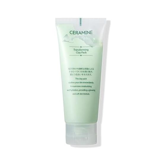Clay pack mud pack pore pack CERAMINE transforming clay mask mud face wash 100mL face wash pore pack wash pore face wash face pack face pack clay mud
