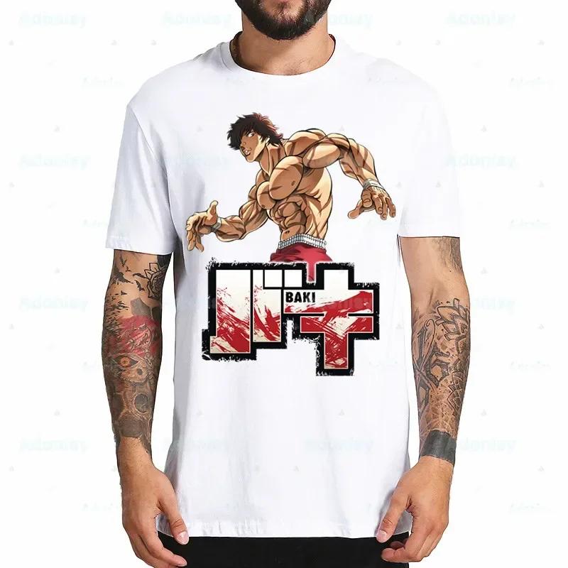 Yujiro Baki Fighter Anime Summer Fashion Shirt Graphic Hanma Grappler Fighting T Shirt Women Oneck Tees Funny Tshirt