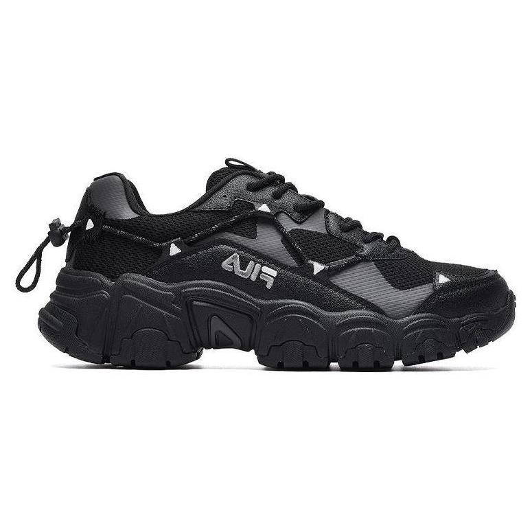 New FILA Fluid Slip Resistant And Breathable Low top Casual Shoes Men's Black F12M034129FBK