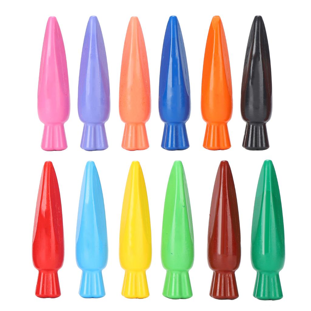 12Pcs Oil Pastel Children s WaterSoluble Graffiti Crayon Set Cartoon Painting Pencil