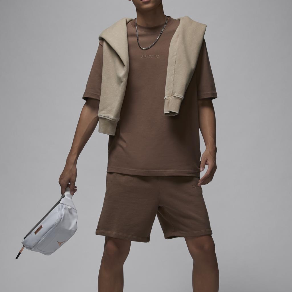 New Jordan Wordmark Series T-Shirt Men's Antique Brown HF3448-223