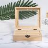 AEE2-Display Cabinet Wooden Tea Coffee Rack Storage Box Storage Box