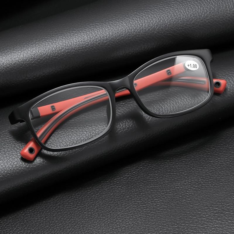 3 Kolory Okulary do Czytania Anty-Niebieskie Nowe Ultralekkie Kwadratowe Oprawki Zegarek Telefony Komórkowe Ochrona Oczu Okulary do Dalekowzroczności