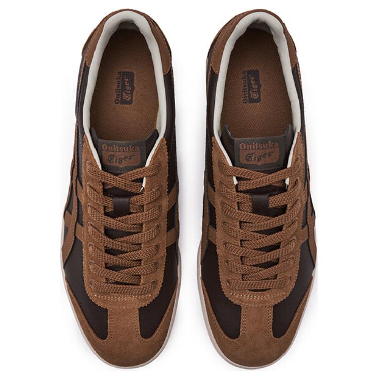 ONITSUKA TIGER Tokuten Wear-Resistant Low-Top Casual Shoes Unisex Brown Sneakers 1183C339-200
