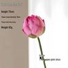 Realistic Lotus Flower Arrangement: Artificial Lotus Pod, Leaf, and Blossom for Living Room or Buddhist Hall Decor