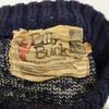 Billy Buck 70s 80s Vintage Nordic Pattern Long Sleeve Sweater M Navy Knit Women Used
