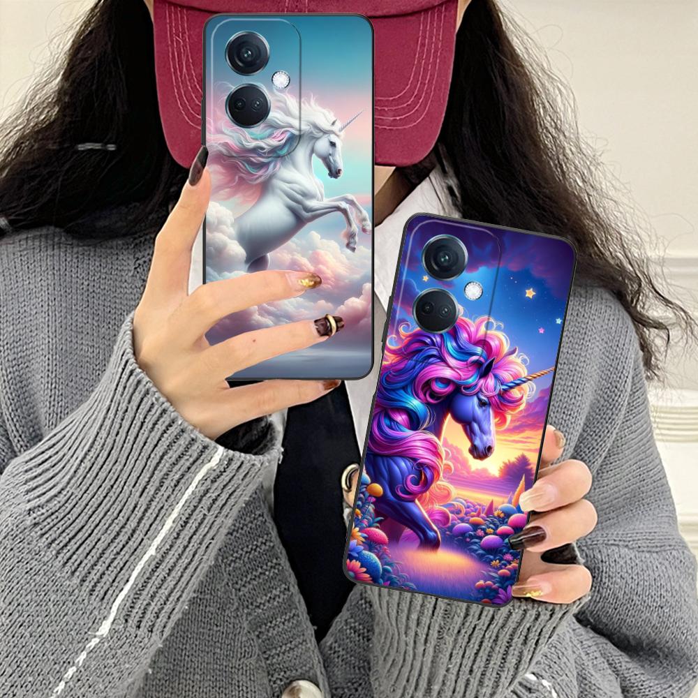 Fantasy Unicorn Mobile Phone Case for OPPO Find X9 X8 X7 X6 X5 X3 X2 Plus S Pro Ultra Lite Colorful Printing Cover Luxury Cover