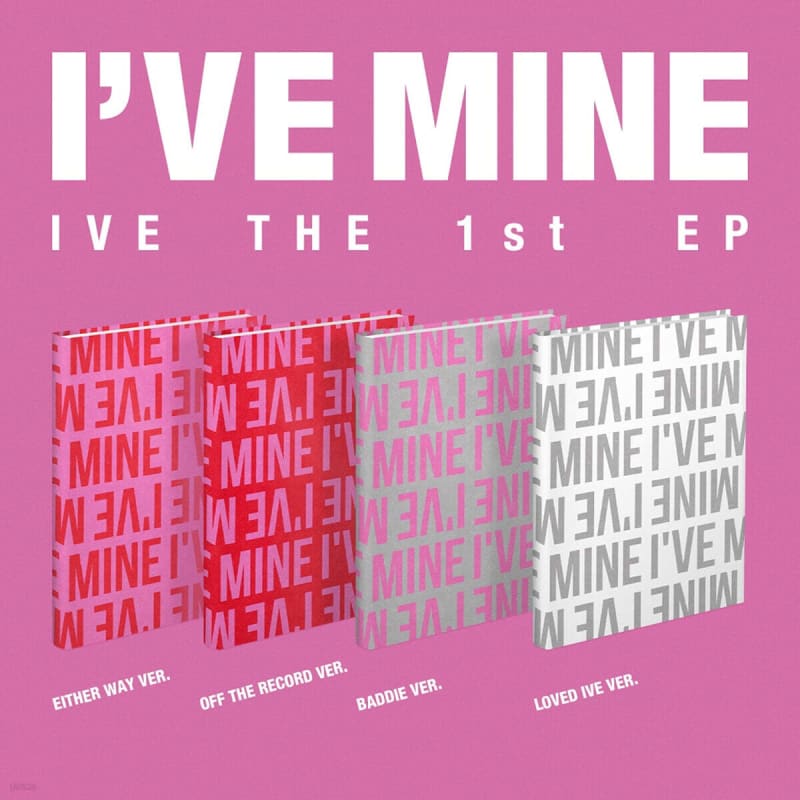 

IVE (Ive) - THE 1st EP : I VE MINE [1 out of 4 randomly sent]
